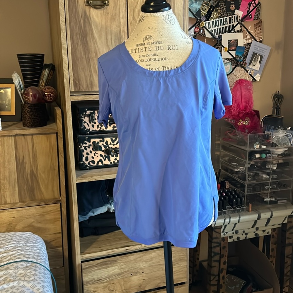 Calvin Klein Blue Performance Shirt - Medium